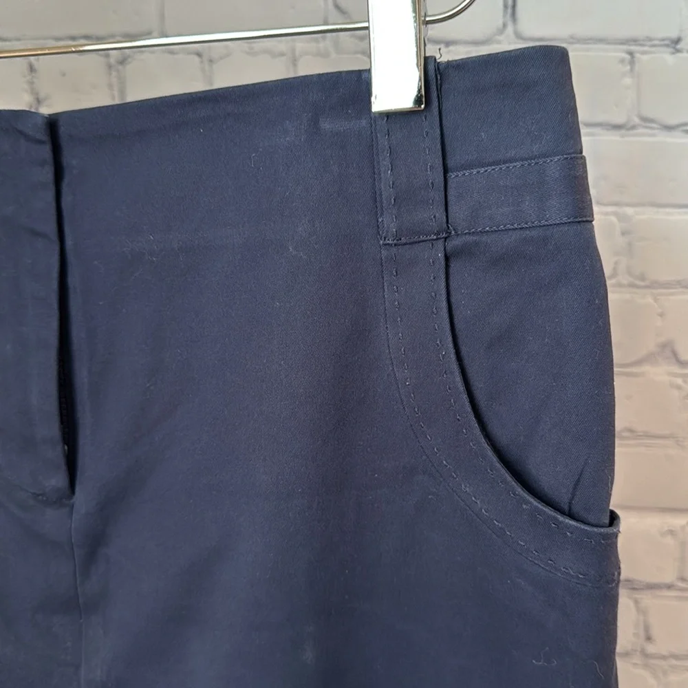 J. McLaughlin Navy Skirt - Picture 2 of 9